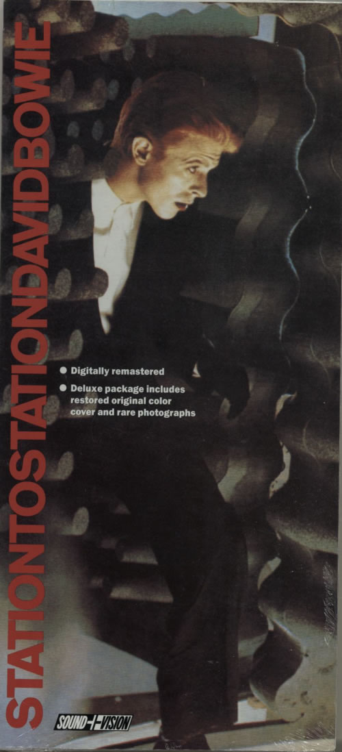 David Bowie Station To Station - Sealed Longbox US CD album (CDLP